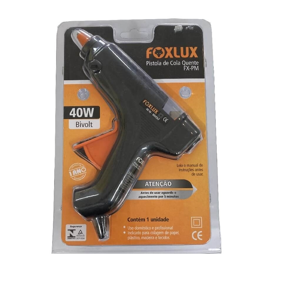 Imagem do produto PISTOLA COLA QUENTE 40 W - PM FOXLUX BIV FX