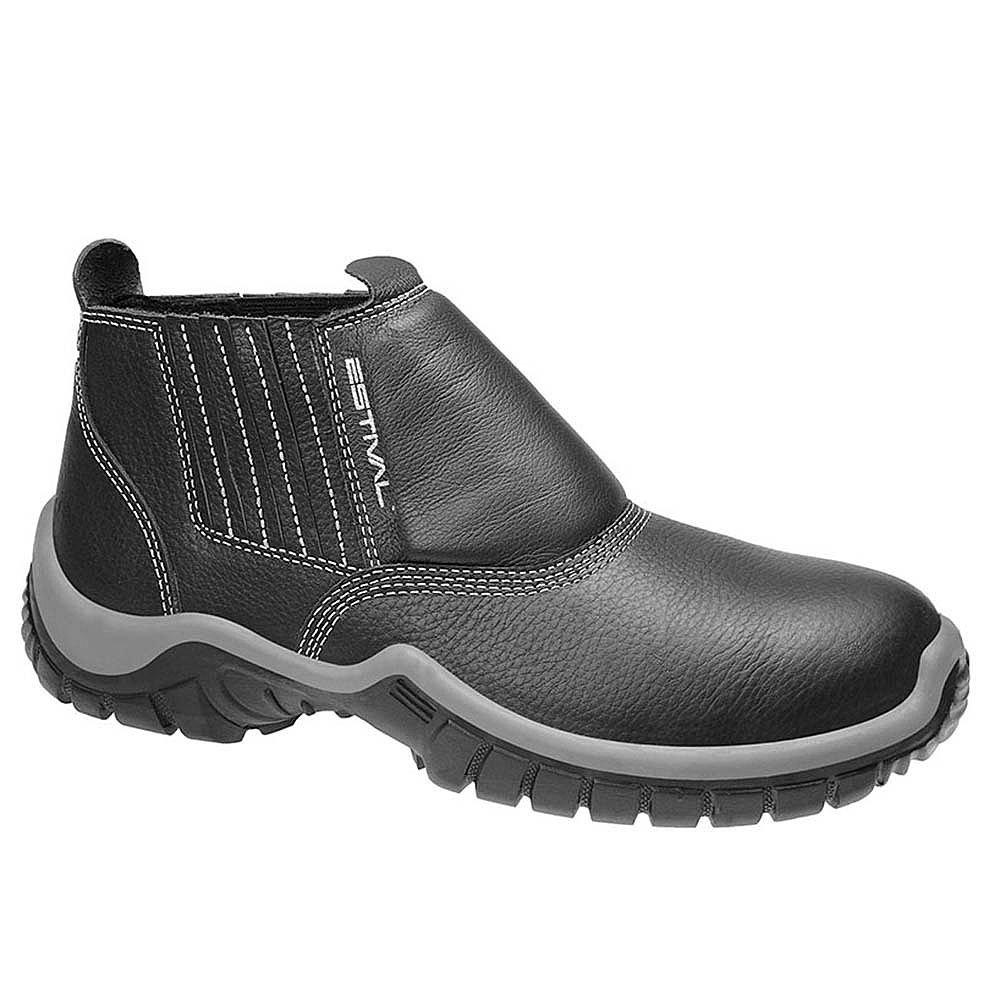 Imagem do produto Toscafer Botina de Segurança 44 Preta S/B - 70008