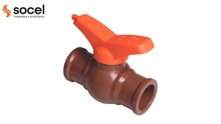 Imagem do produto Registro de Esfera Compacto Soldável 32mm Socel