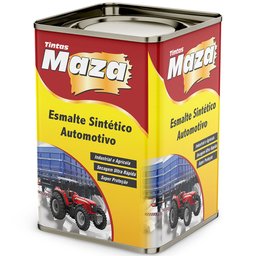 Imagem do produto Tinta Esmalte Industrial Azul Del Rey 18L MAZA-15973