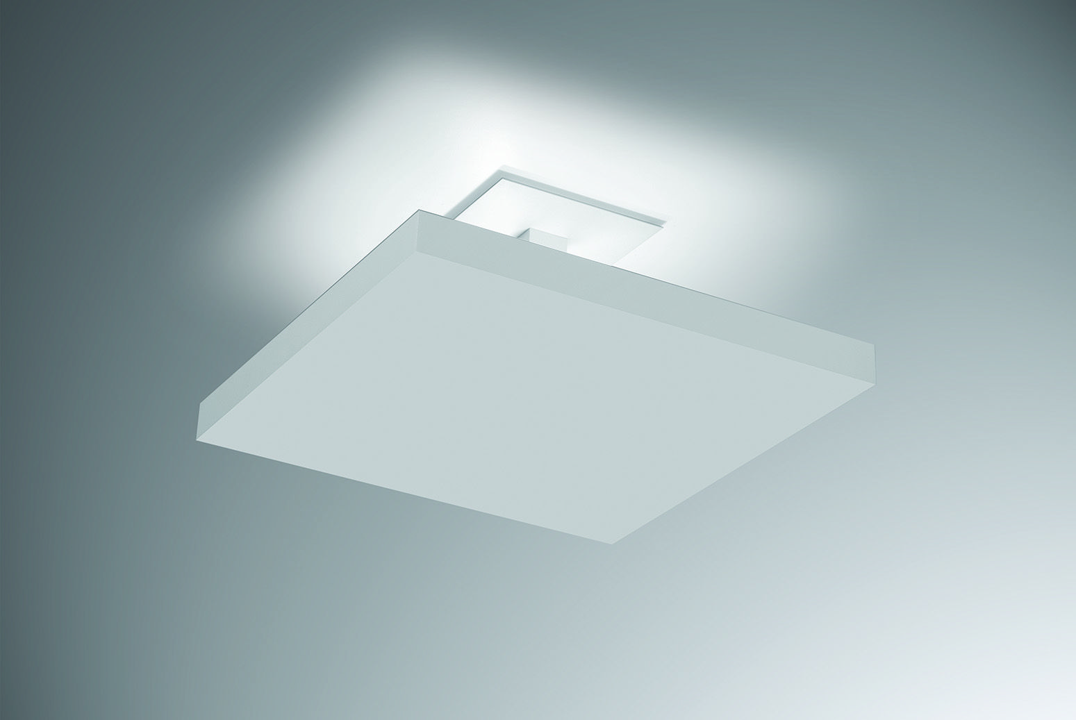 Imagem do produto Rioprelustres Plafon Luz Indireta 50cm de Sobrepor Branco Texturizado