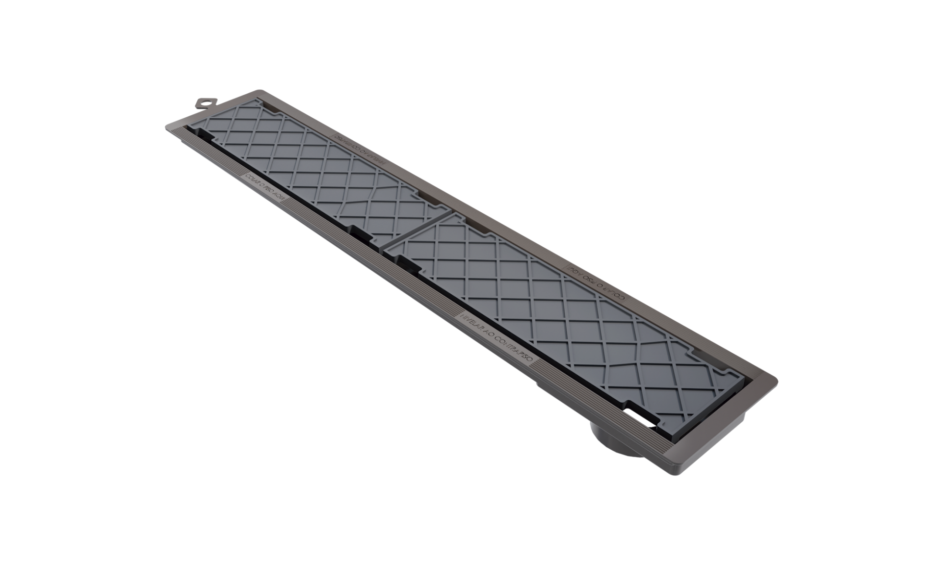 Imagem do produto Krona Ralo Linear de PVC Injetado Monobloco com 50 Cm