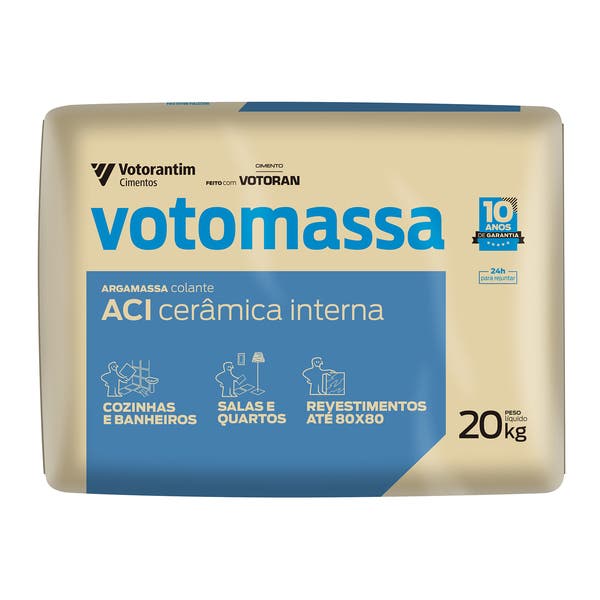 Imagem do produto Argamassa Cerâmica Interna ACI 20kg Votorantim