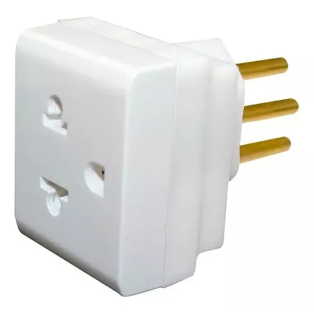 Imagem do produto Pial Legrand Adaptador de Tomada 2P+T Antigo para 2P+T Novo Branco