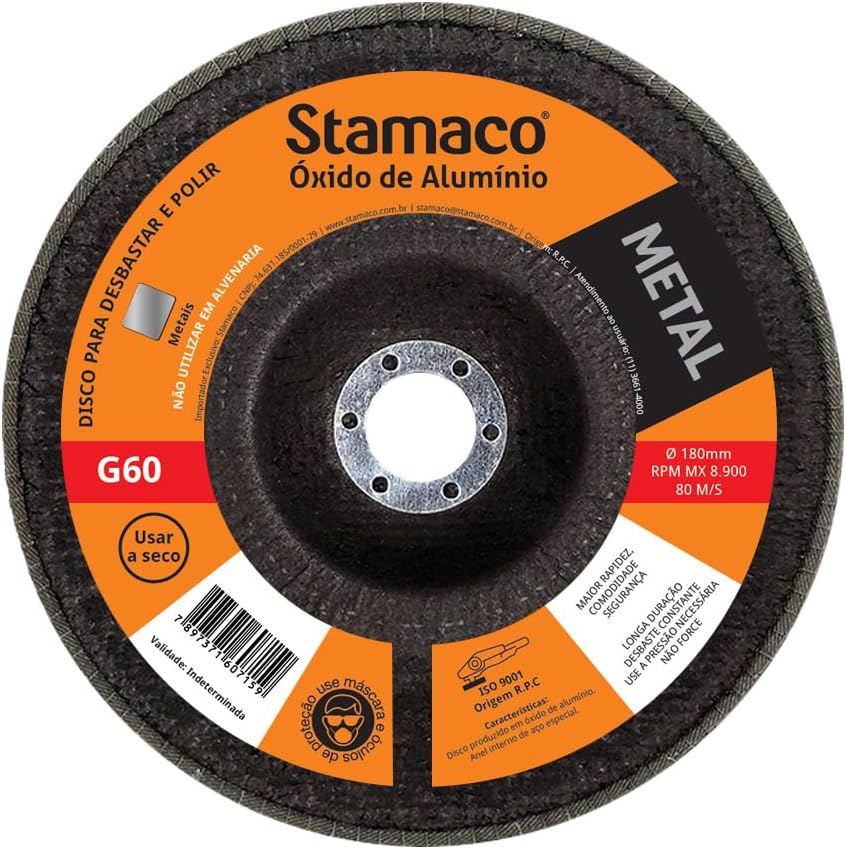 Imagem do produto Stamaco Disco Flap para Metal 178/G60