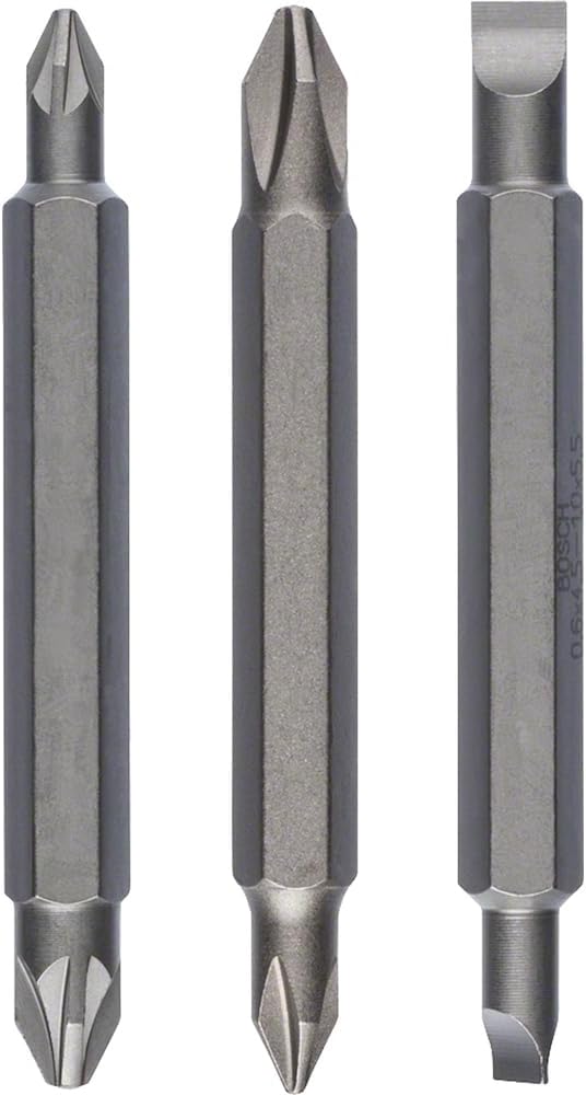 Imagem do produto Bosch Jogo de Bits 3 Peças P.D. 1/4" 60 mm 2607001745