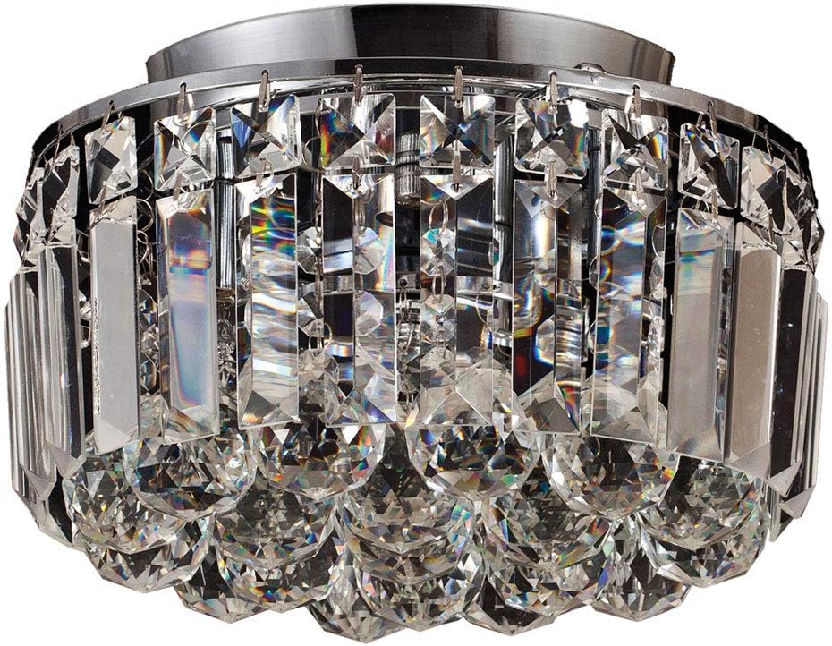 Imagem do produto Bella Lustres Plafon Kri 25x20,50 4xG9 Cromado/Transparente HU1102
