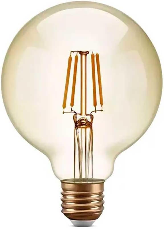 Imagem do produto Pix Lâmpada LED Globo G95 Âmbar 4W 2400K