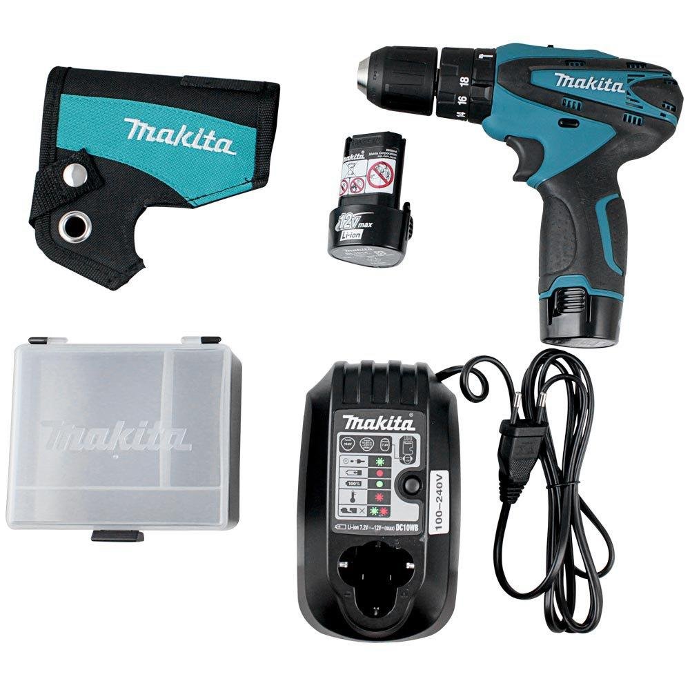 Imagem do produto Makita Parafusadeira/Furadeira a Bateria HP330DWE Bivolt