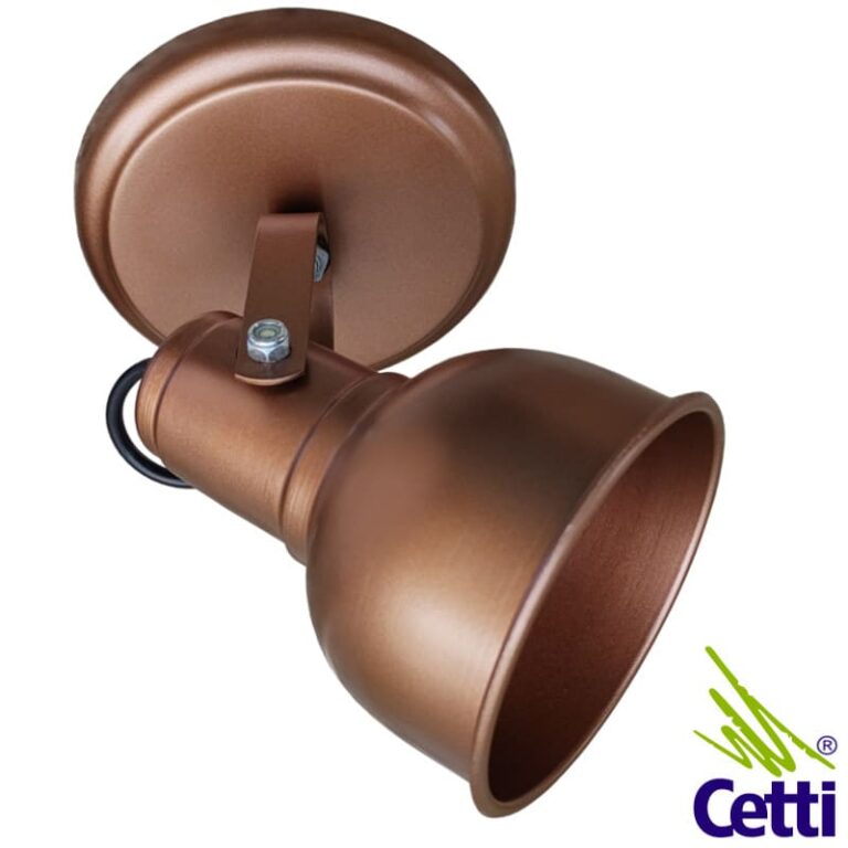 Imagem do produto Dm Lumi Spot Cila E27 141/1E27 Marrom Texturizado