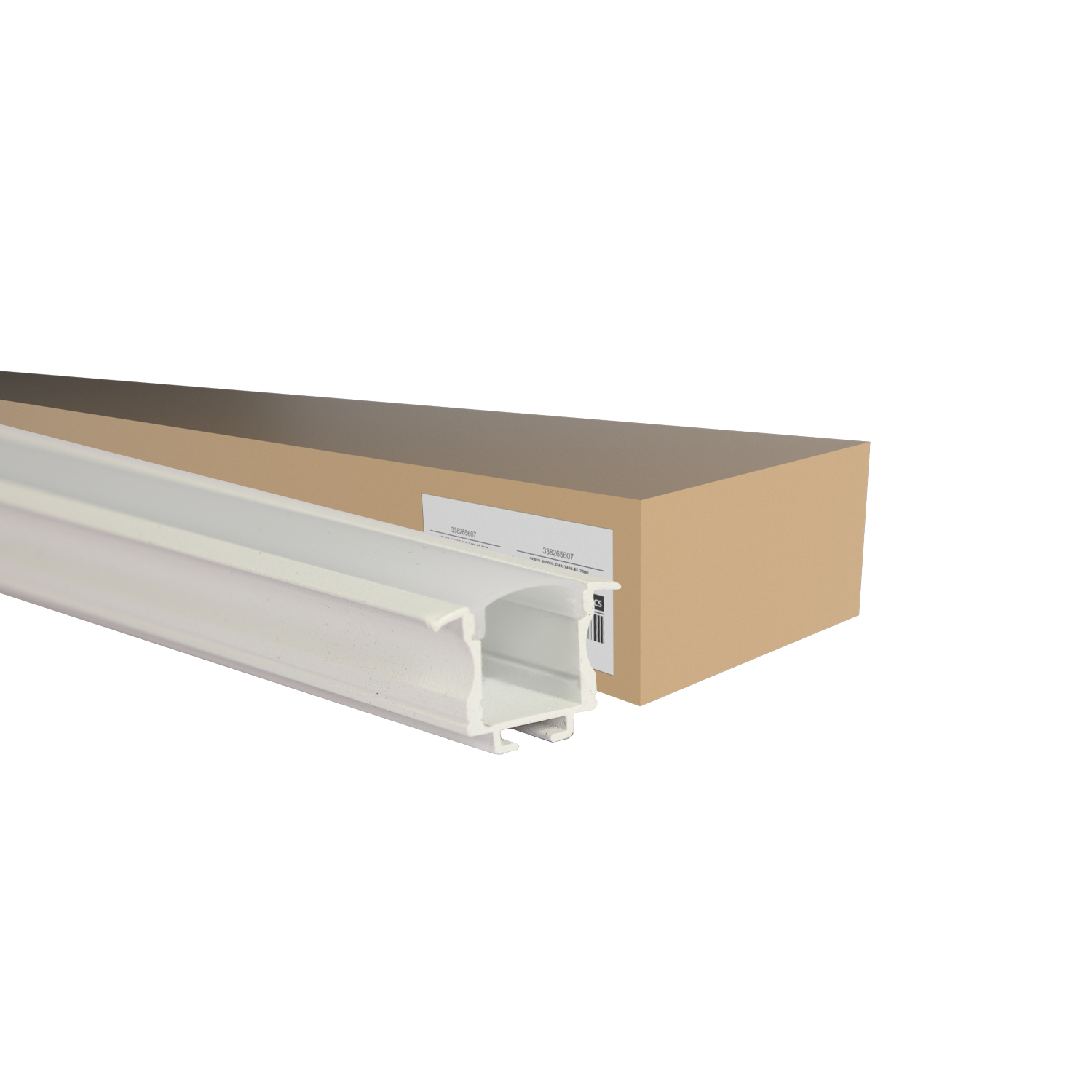 Imagem do produto Avant Perfil Risqué Inside de Embutir 2415 Branco Fosco 2 Metros