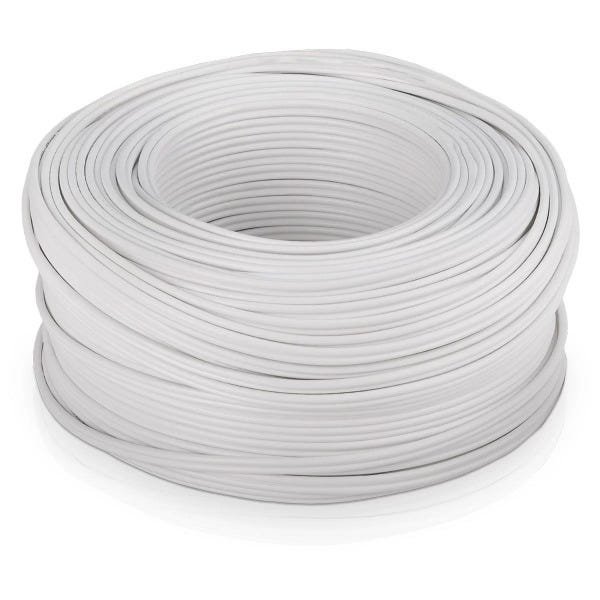 Imagem do produto Cabo Coaxial Blindado Mini RG59 4mm Branco 200m GS0227A Multilaser