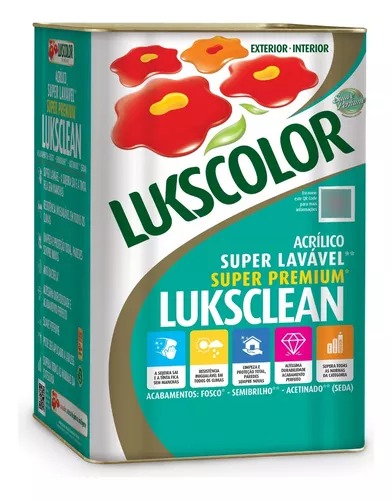Imagem do produto Lukscolor Tinta Acrílica Premium Luksseda Saveiro 18L
