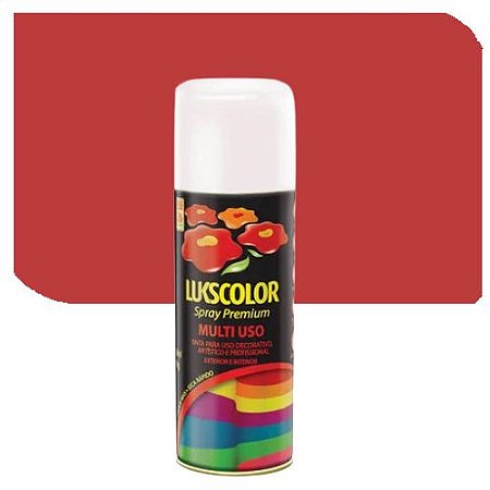 Imagem do produto Lukscolor Tinta Spray Premium Uso Geral Vermelho Brastemp 400ml