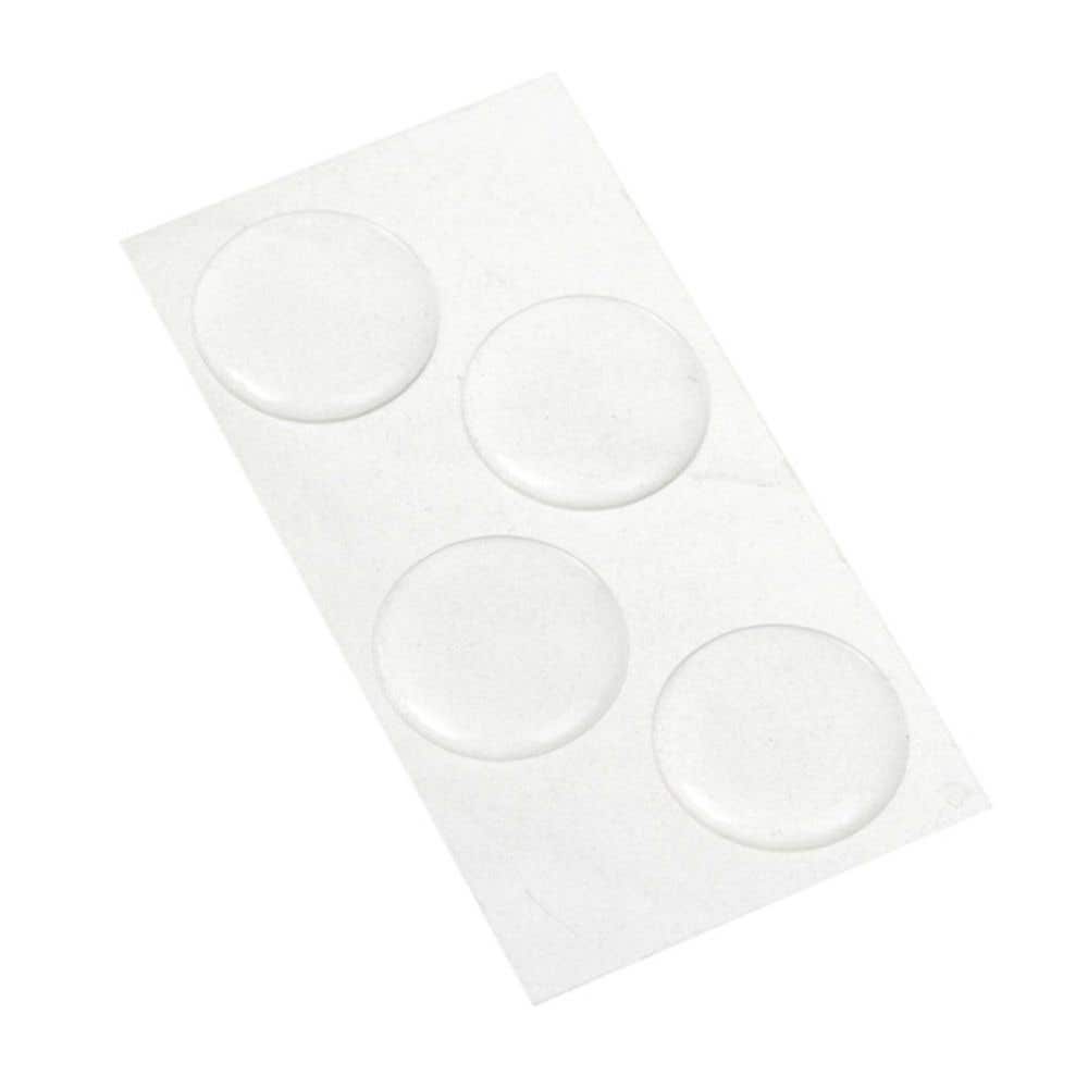 Imagem do produto Protetor PVC Translúcido 35x4mm (4 peças) Adesivo Base Redonda Engedom
