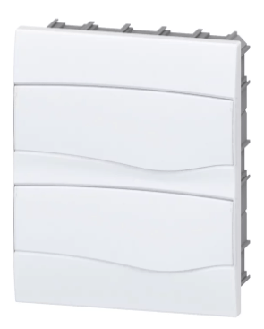 Imagem do produto Quadro de Distribuição Brum de Embutir 24/16 Disjuntores Porta Branca