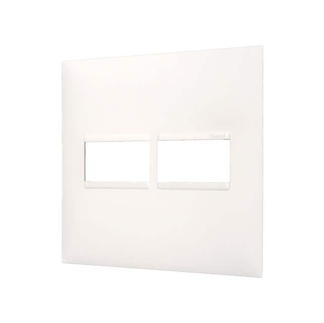 Imagem do produto Pial Plus Legrand Placa 4x4 com 2 Postos Separados (1+1) Branca 618511BC