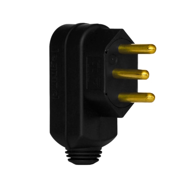 Imagem do produto Pial Legrand Plugue Macho Reto 2P+T 10A Preto 615911