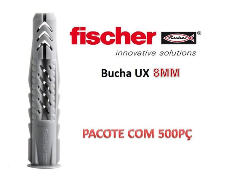 Imagem do produto Bucha Fischer UX Nº08 com Anel Inteligente Fischer