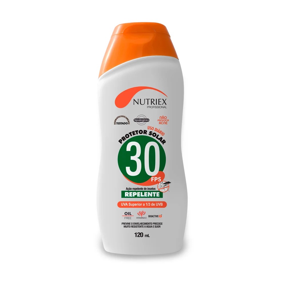 Imagem do produto Protetor Solar FPS 30 com Repelente 120ml Nutriex