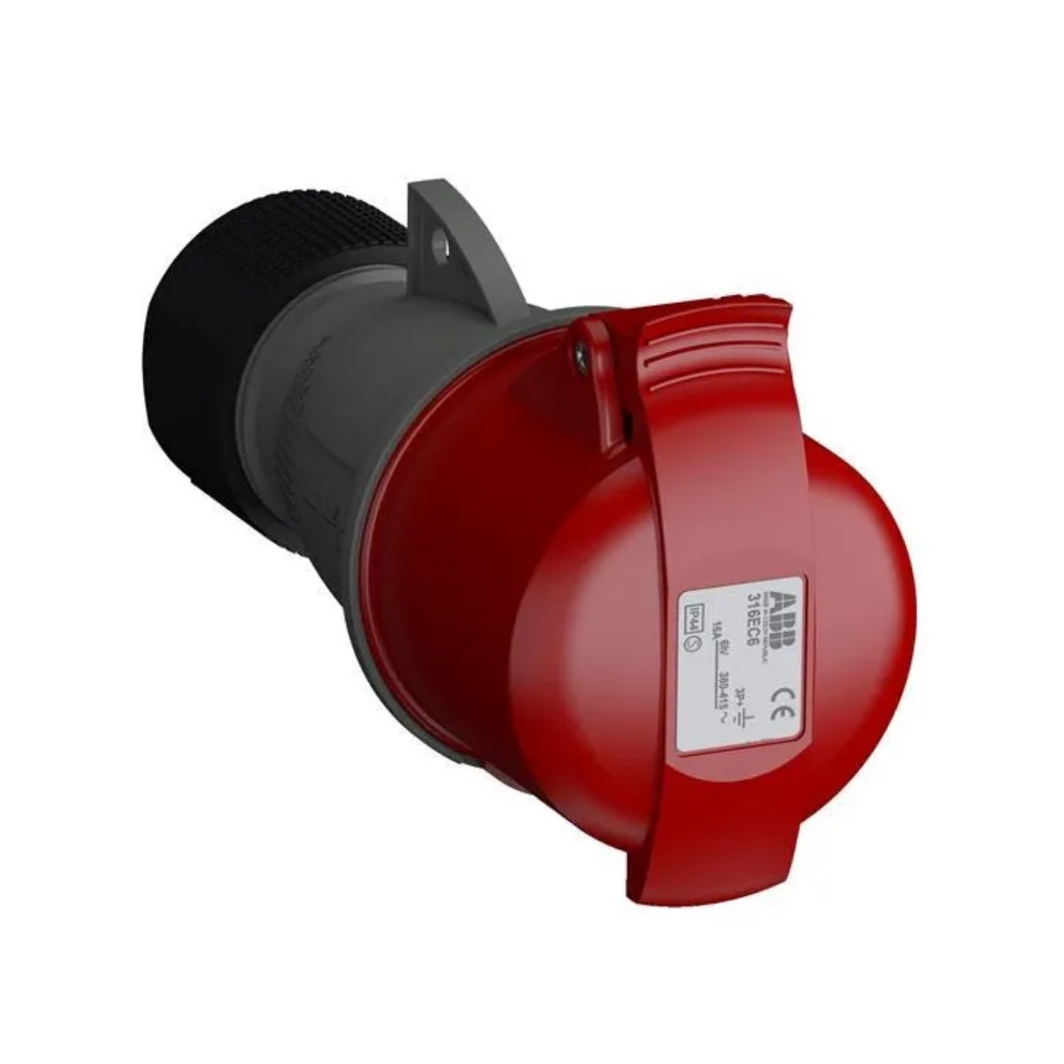 Imagem do produto Foxlux Acoplamento de Tomada 380/440 V 16A 3P+T 6H Vermelho