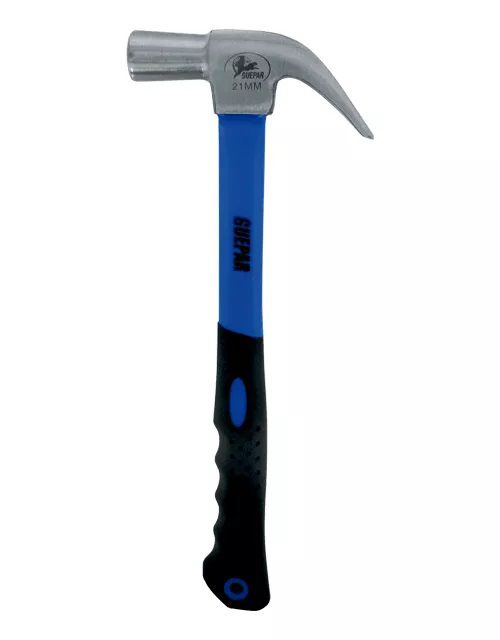 Imagem do produto Guepar Martelo de Unha com Cabo de Fibra Profissional 21 mm