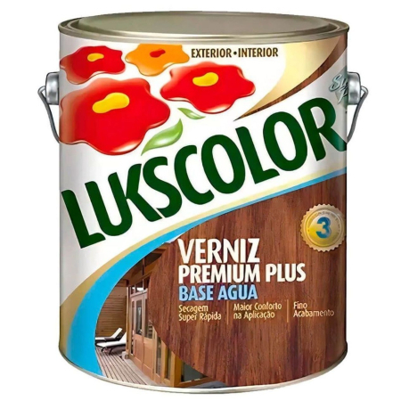 Imagem do produto Lukscolor Verniz Sintético Brilhante 3,6 Litros