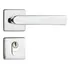 Imagem do produto Pado Fechadura Concept Banheiro Roseta Quadrada 422-40CB Cromada