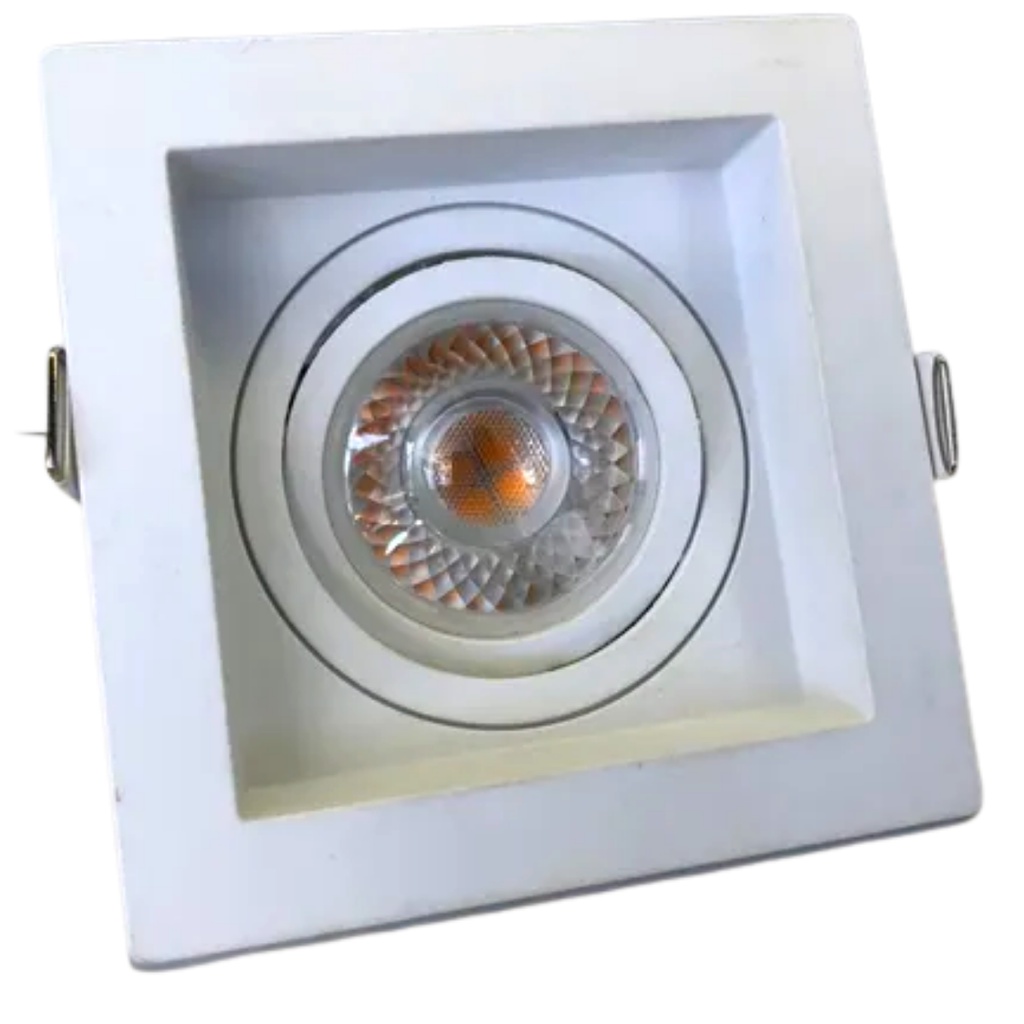 Imagem do produto Bella Italia Dicroled Embutir MR16 Quadrado 110V 3W Branco Frio 6000K Cristal