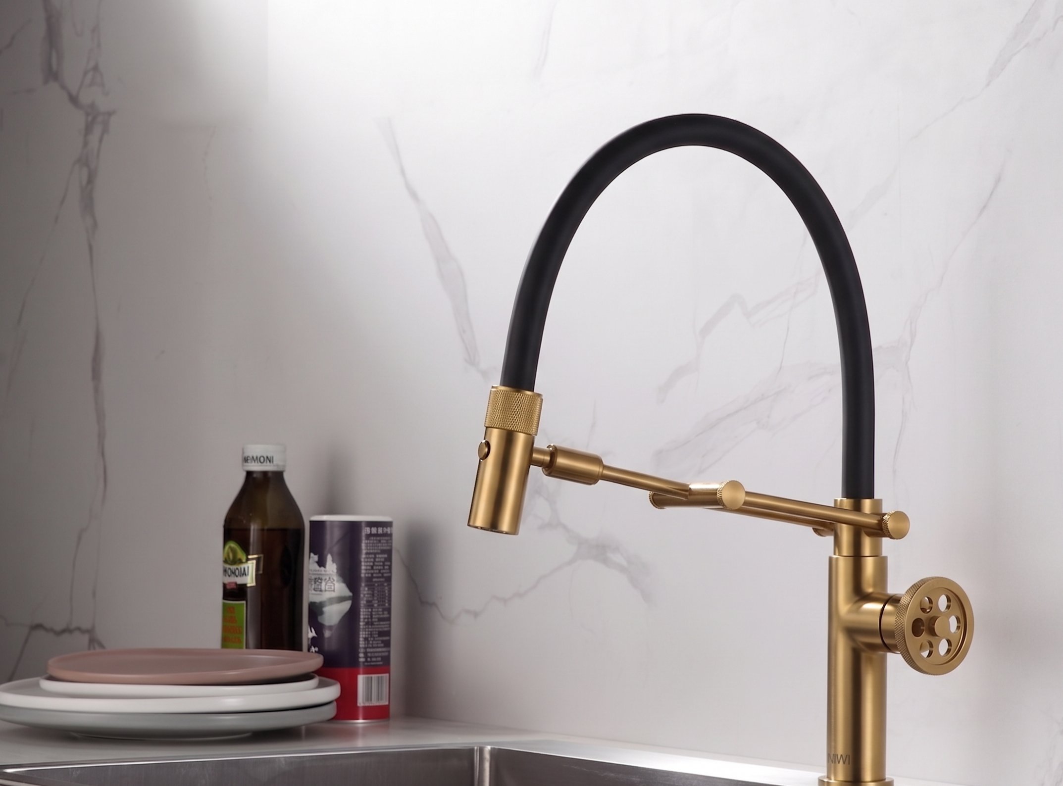 Imagem do produto Jiwi Misturador Monocomando para Cozinha de Mesa Sup Artic WJ-2262-DT-XS