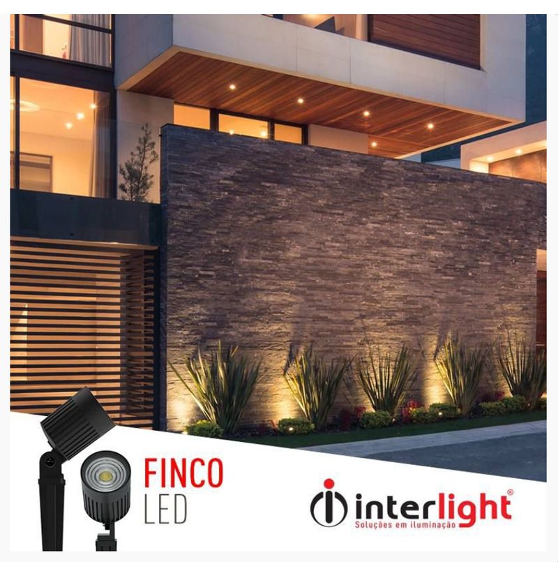 Imagem do produto Interlight Mini Finco LED 4W 2700K Bivolt 3028-S