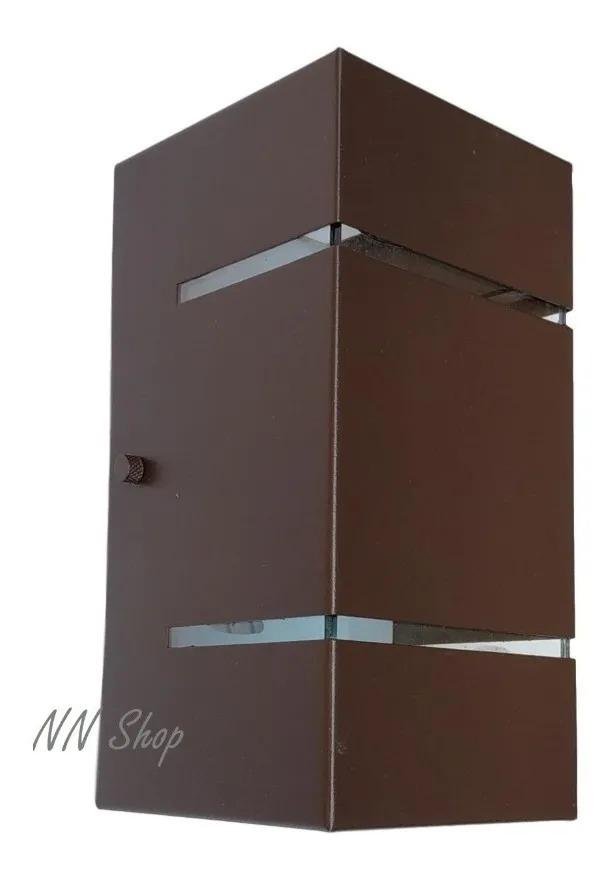 Imagem do produto All Lux Arandela Floripa 2 Focos Marrom