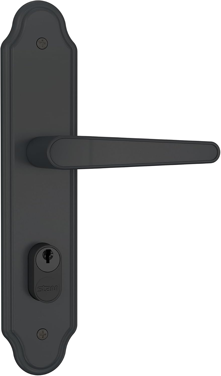 Imagem do produto Stam Fechadura 803/03 Espelho Preto Fosco Externa