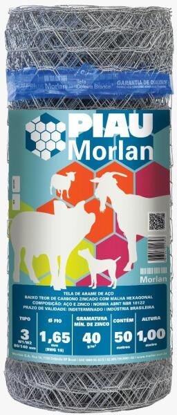 Imagem do produto Tela Hexagonal Morlan 3X16X1.00M