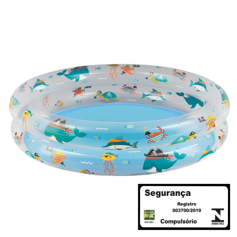 Imagem do produto Mor Piscina Inflável Banheira Mar 90x20 90L