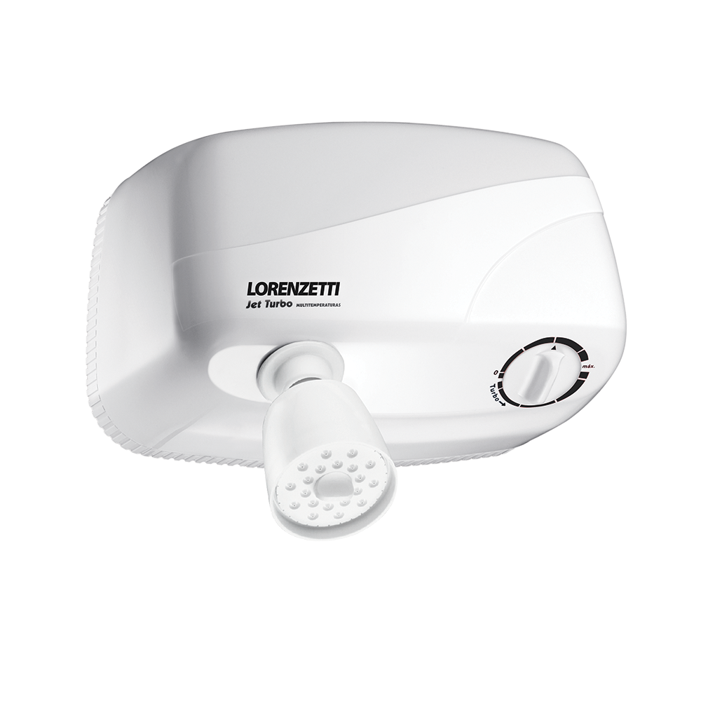 Imagem do produto Lorenzetti Jet Turbo Chuveiro Elétrico Multitemperatura 220V 7800W Branco