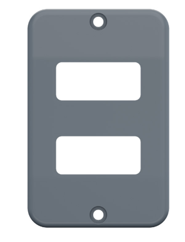 Imagem do produto Tigre Tampa para 2 Interruptores Separados Condulete Top