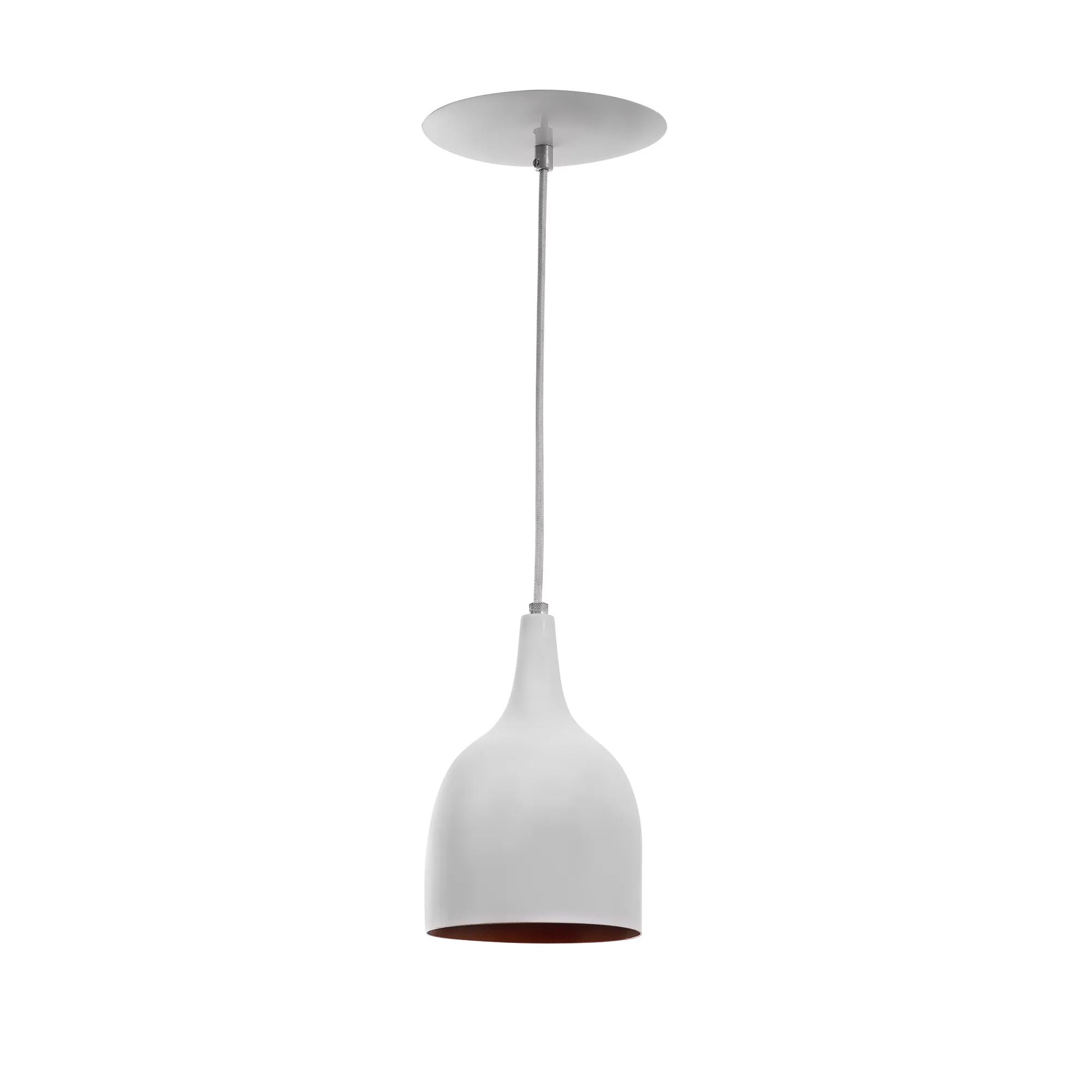 Imagem do produto Rioprelustres Pendente Gota 864 Branco/Cobre