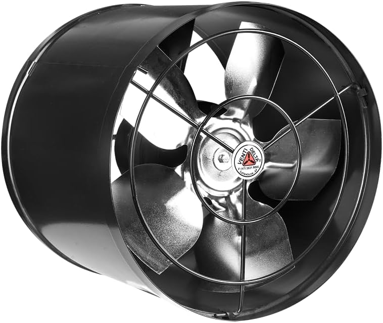 Imagem do produto Venti delta Exaustor para Churrasqueira 25cm Bivolt Preto