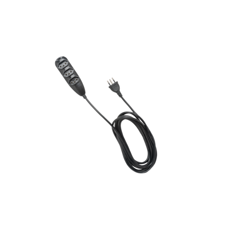 Imagem do produto Pial Legrand Extensão Elétrica House 3 Tomadas 2P+T 10A Cabo PP 3x0,75mm² Preto 5 Metros