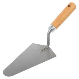 Imagem do produto Colher para Pedreiro Reta com Cabo de Madeira Pintada 8 Pol. CORTAG-61860