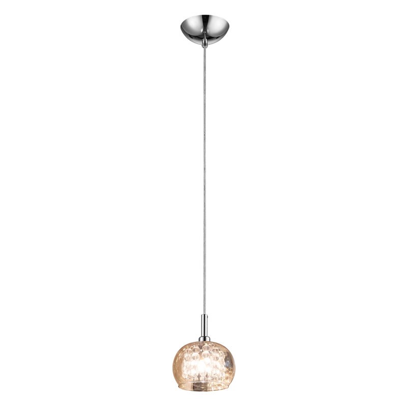 Imagem do produto Bella Lustres Pendente Soho 13x16 1G9 AM/Transparente HO7613AM