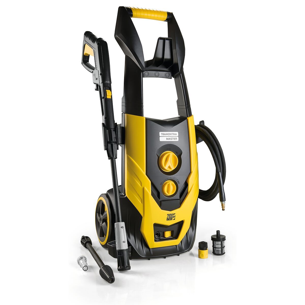 Imagem do produto Lavadora de Alta Pressão 2100 W Tramontina MASTER com Mangueira Alta Pressão 5 m Jato Regulável 2100 psi 127 V
