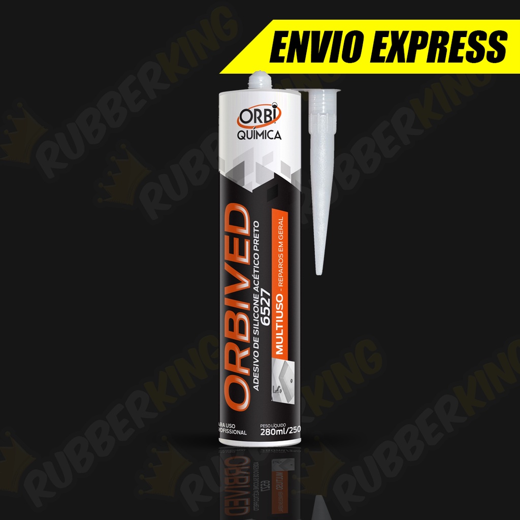 Imagem do produto Unipega Cola Silicone Acético Preto 280ml