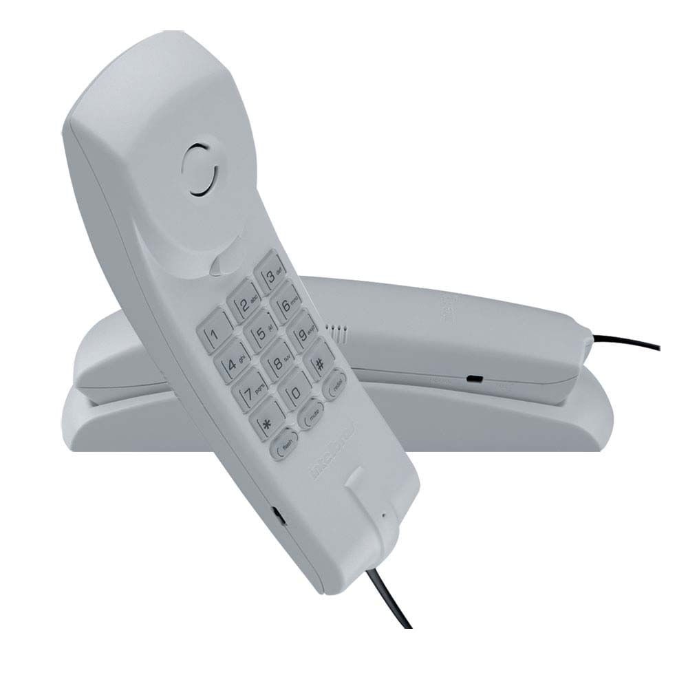 Imagem do produto Intelbras Telefone Gôndola TC20 Cinza Ártico