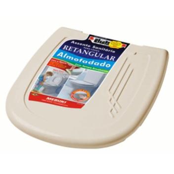Imagem do produto Assento Sanitário Linea Thema Almofadado Biscuit Mebuki