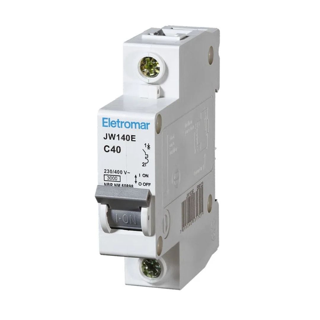 Imagem do produto Mec Tronic Disjuntor Eletromar DIN Unipolar 40A