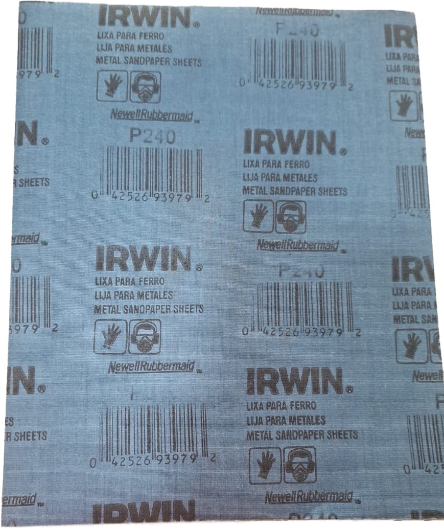 Imagem do produto Irwin Folha de Lixa para Ferro Grão 240