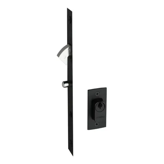 Imagem do produto Pado Fechadura Serralheiro para Porta de Correr 450ZM Preta