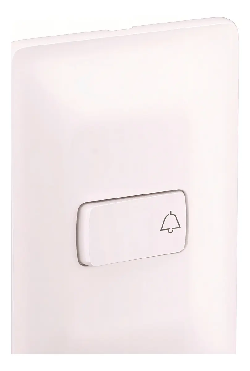 Imagem do produto Pial Legrand Conjunto Interruptor Pulsador de Campainha 10A 250V com Placa 4X2 Zeffia Branco